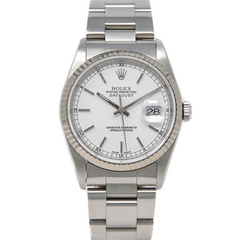 white face datejust